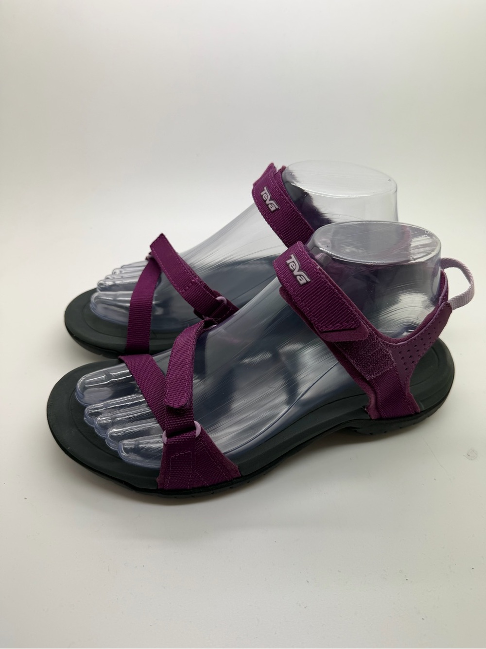 Teva Womens Verra Purple Outdoor Sport Sandals Size 6 Purple